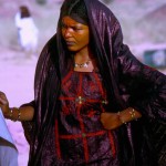 young Touareg woman dressed in best clothes