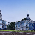 St. Petersburg_Smolny Cathedral and convent