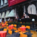 piano players at cafe in Venice