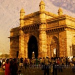 India Gate with enhancement