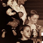 portrait of Amish sisters