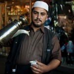 Coffee man in Damascus Souk Coffee man in Damascus Souk