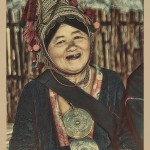 portrait of Hmong woman in northern Thailand