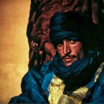 Saladin of Morocco dramatic portrait of a man in Berber garb