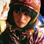 mountain berber woman with facial tattoos mountain berber woman with facial tattoos