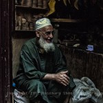 An hoary shoemaker in the hoary souk of Fez