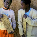 students of the madrasa in Araouane, Mali