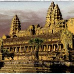 Angkor Wat as approached from the jungle