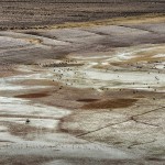 bird's eye view of khorsebackyrgyzstan landscape